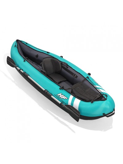 Bestway 65118 - kayak hinchable ventura con remo 1 persona 280 x 86 x 40 cm