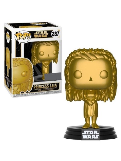 Funko pop star wars princesa leia dorada edicion especial exclusivo 43017