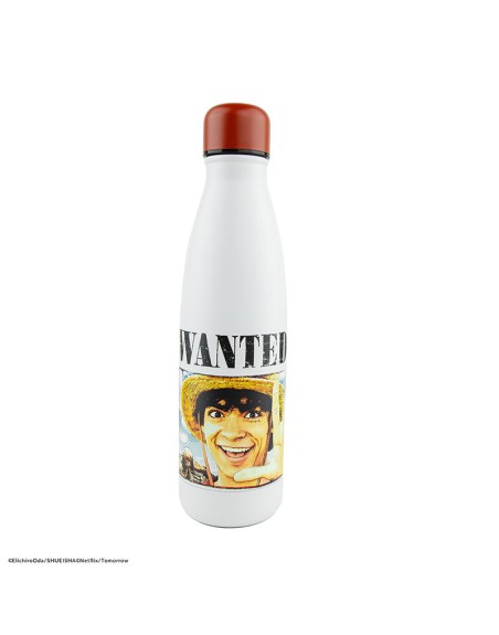 Botella isotérmica cinereplicas one piece wanted luffy