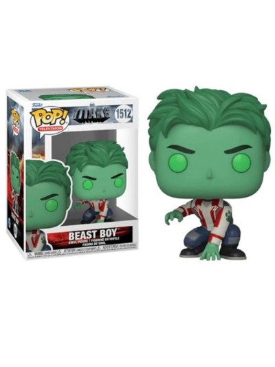 Funko pop dc comics series tv titans s1 beast boy 75874