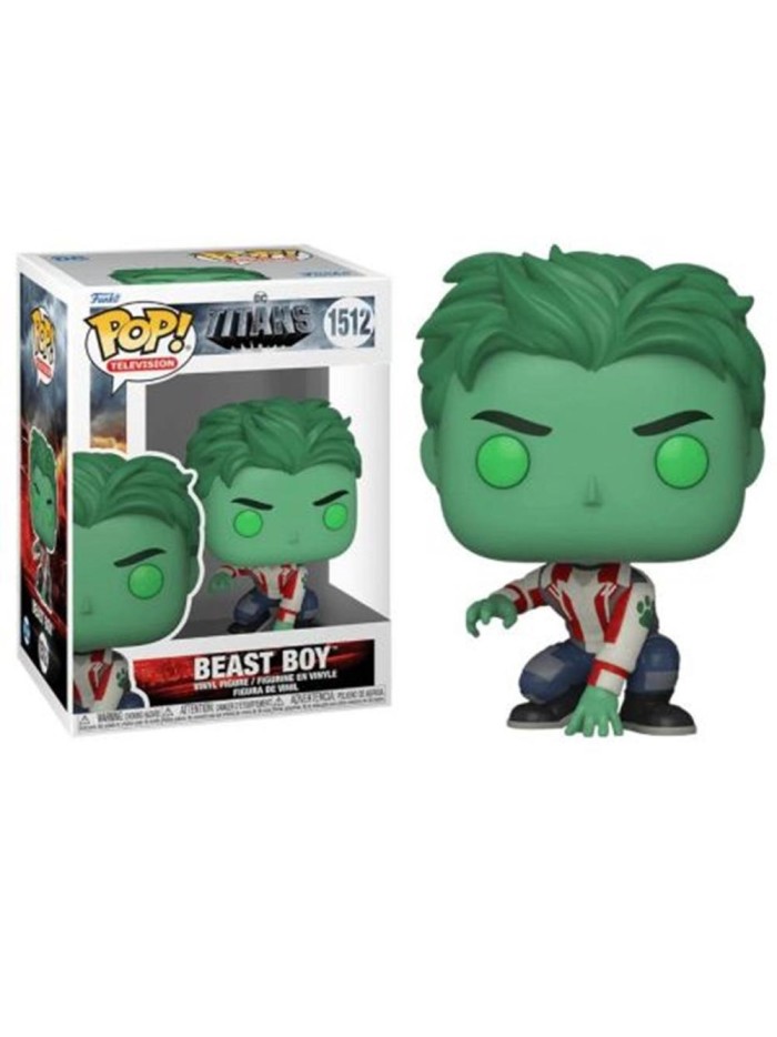 Funko pop dc comics series tv titans s1 beast boy 75874 Funko pop dc comics series tv titans s1 beast boy 75874