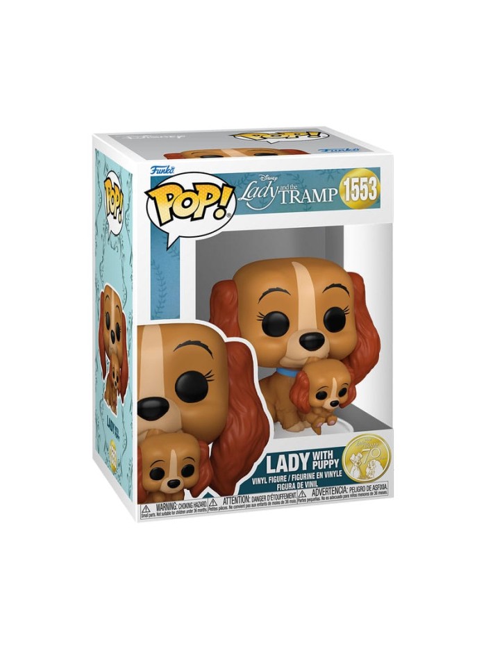 Funko pop la dama y el vagabundo - dama con cachorro Funko pop la dama y el vagabundo - dama con cachorro