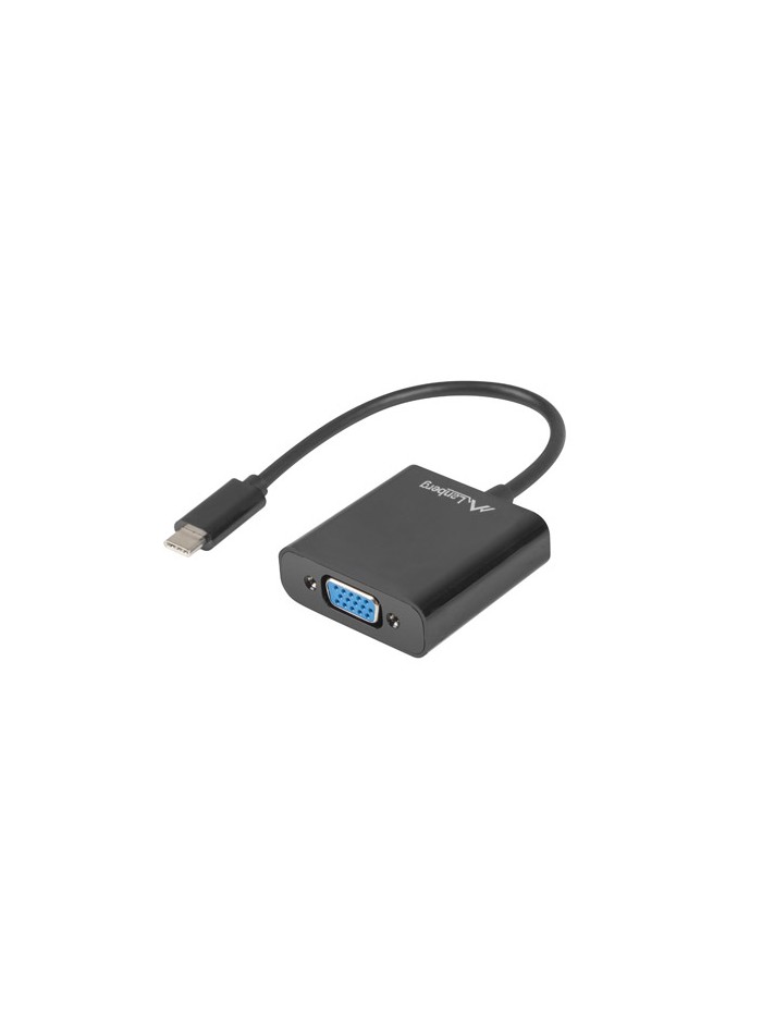 Adaptador lanberg usb 3.1 tipo c - vga hembra Adaptador lanberg usb 3.1 tipo c - vga hembra