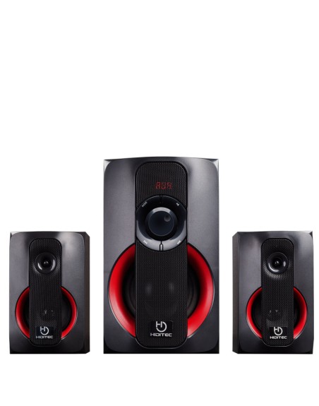 Altavoces hiditec 2.1 multimedia h400 80w bluetooth usb sd radio