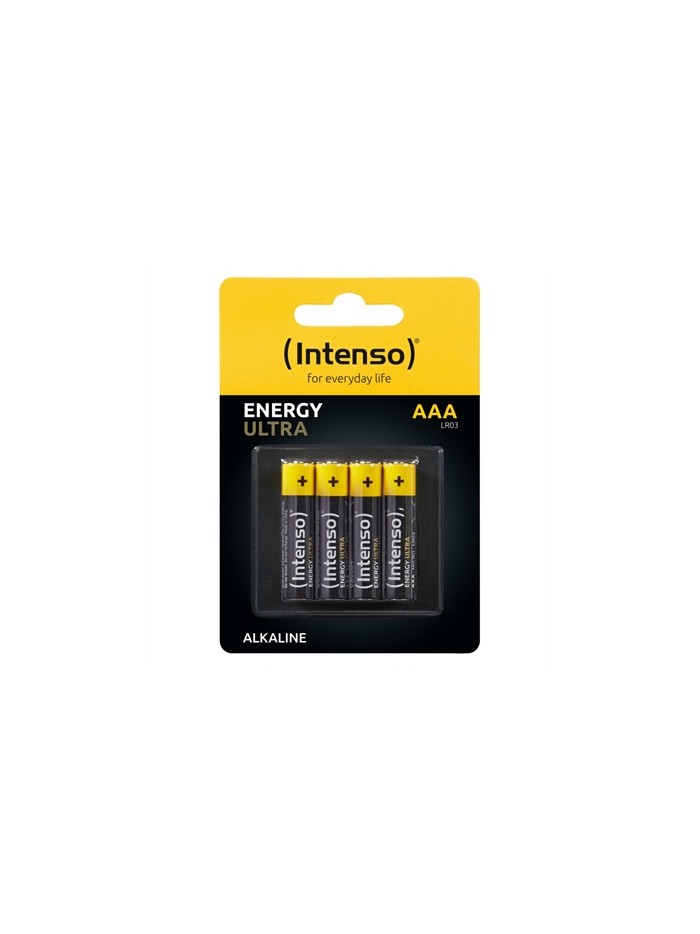 Pack de pilas alcalinas intenso energy ultra aaa lr03 4 unidades Pack de pilas alcalinas intenso energy ultra aaa lr03 4 unidades
