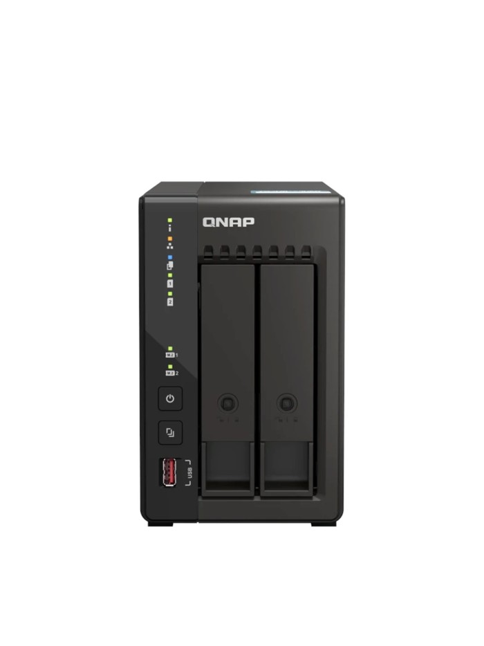 Servidor nas qnap ts - 253e - 8g 8gb gigabit ethernet Servidor nas qnap ts - 253e - 8g 8gb gigabit ethernet