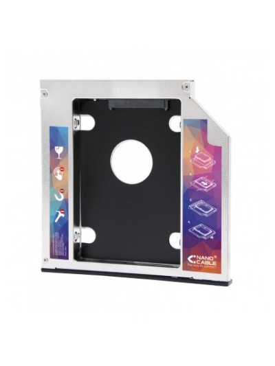 Adaptador disco duro nanocable de 9.5mm para unidad óptica portátil de 12.7mm