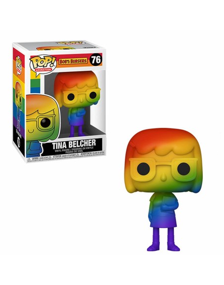 Funko pop animacion dia del orgullo tina belcher arcoiris 56981