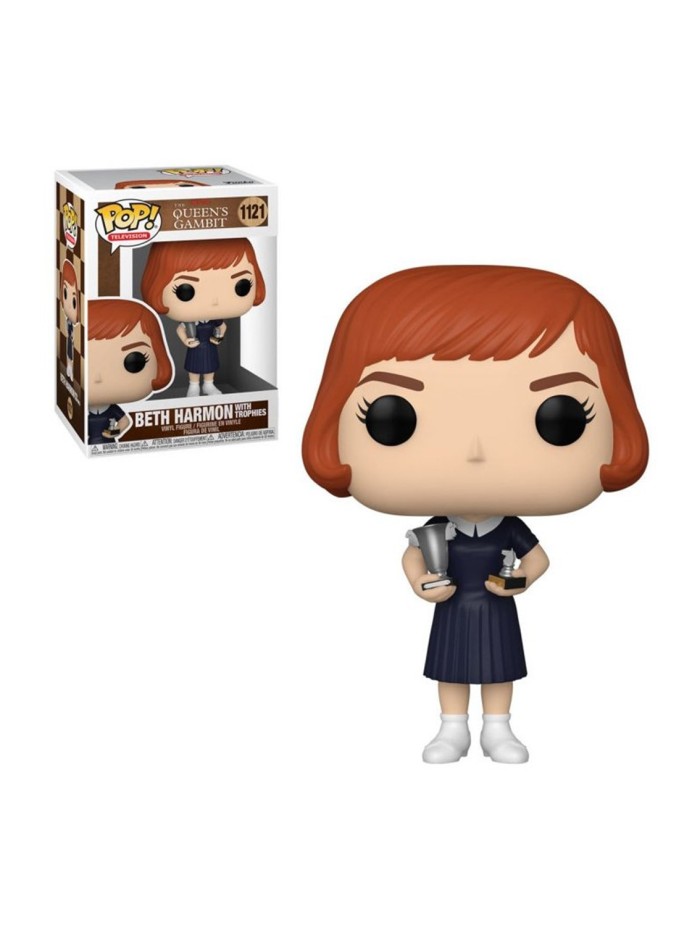 Funko pop series tv gambito de dama queens gambit beth harmon con trofeo 57690 Funko pop series tv gambito de dama queens gambit beth harmon con trofeo 57690