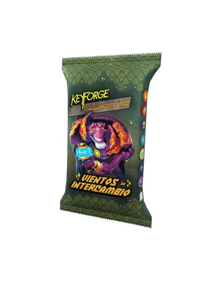 Juego de mesa keyforge vientos de intercambio edad recomendada 14 años 1 unidad aleatoria