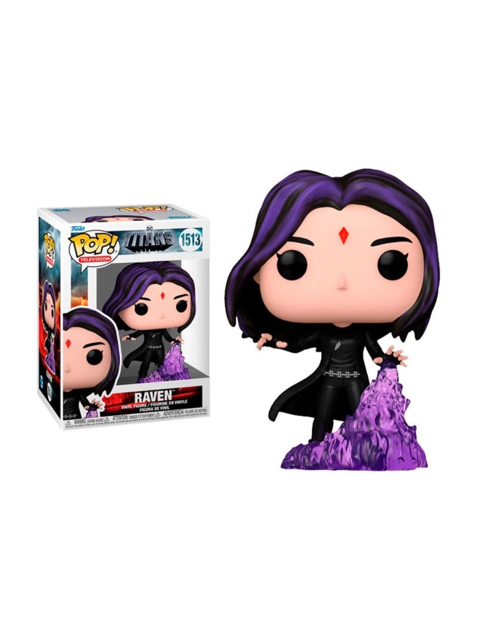 Funko pop dc comics series tv titans s1 raven 75878 Funko pop dc comics series tv titans s1 raven 75878