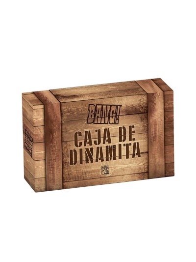 Juego de mesa bang! caja de dinamita accesorios edad recomendada 8 años