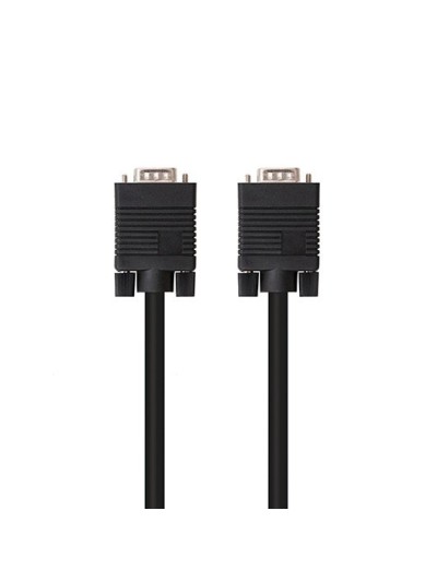 Cable svga hdb15 nanocable 1.8m - macho - macho - negro