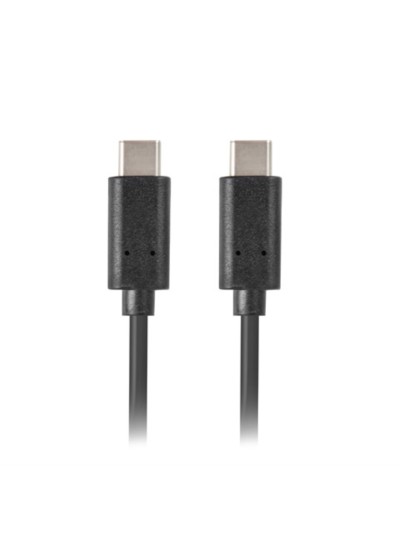 Cable usb tipo c 3.1 gen 1 lanberg 0.5m - macho - macho - negro