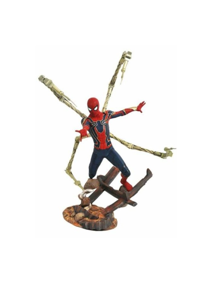 Figura diamond select toys marvel premier collection avengers 3 iron spider - man Figura diamond select toys marvel premier collection avengers 3 iron spider - man