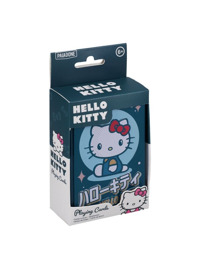 Baraja de cartas en caja metalica paladone hello kitty Baraja de cartas en caja metalica paladone hello kitty