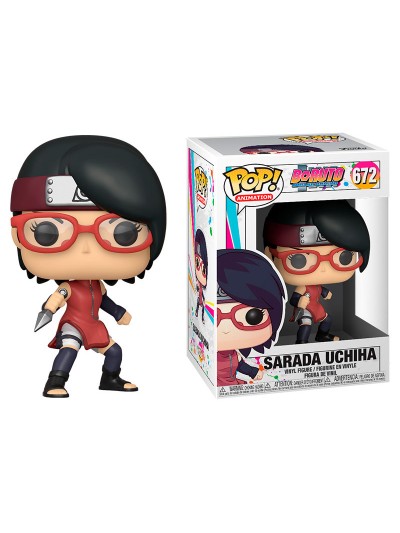 Funko pop animacion boruto sarada uchiha 45426