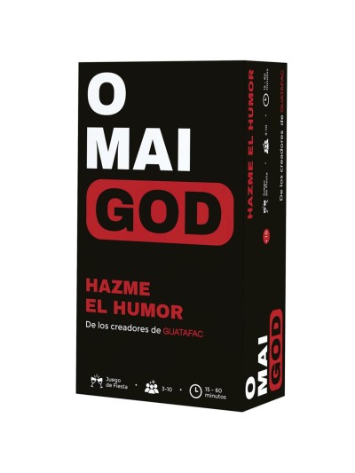 Juego de mesa asmodee omaigod pegi 18