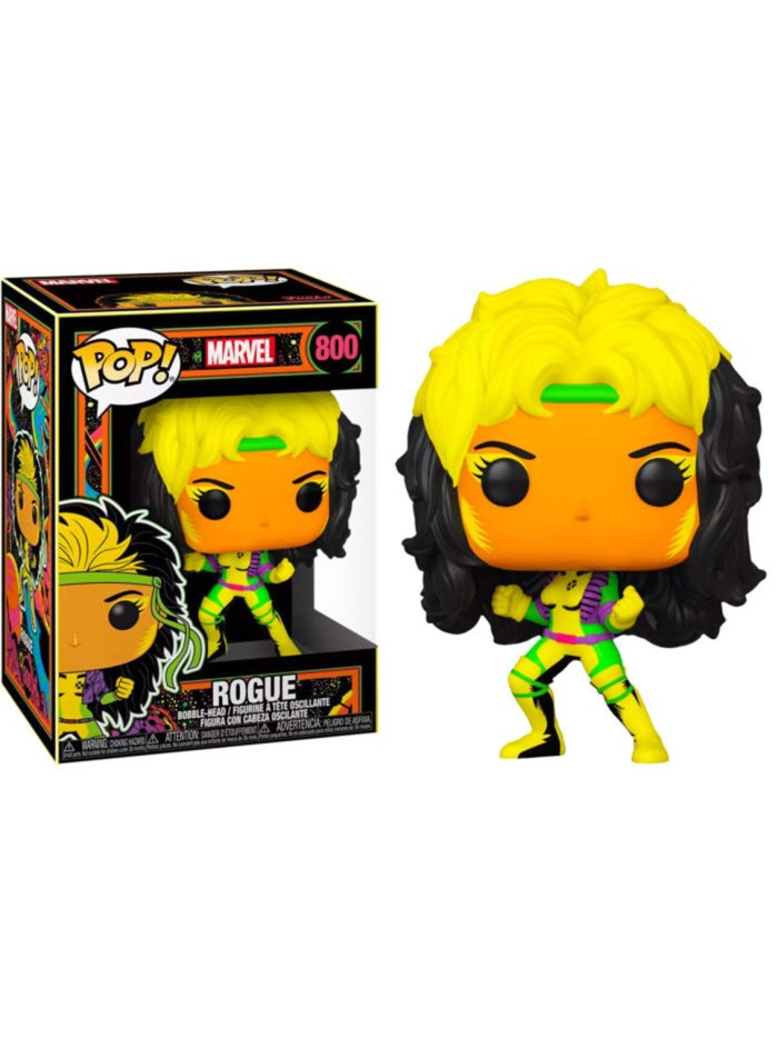 Funko pop marvel black light rogue multicolor exclusivo 55164 Funko pop marvel black light rogue multicolor exclusivo 55164