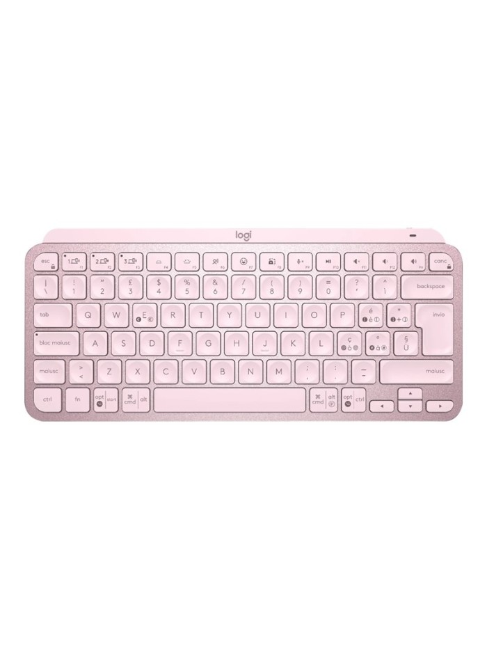 Teclado logitech mx keys mini rosa wireless inalambrico Teclado logitech mx keys mini rosa wireless inalambrico