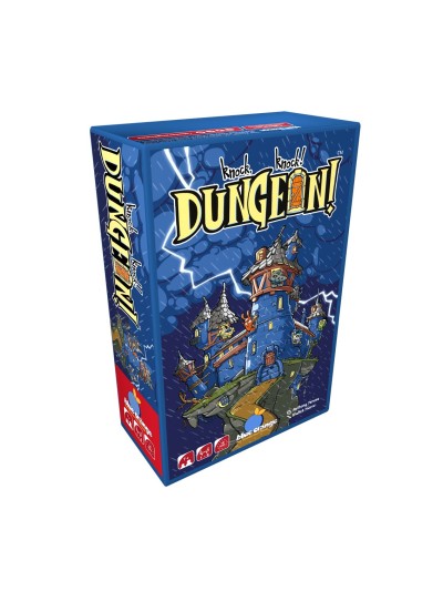Juego de mesa knock! knock! dungeon edad recomendada 7 años