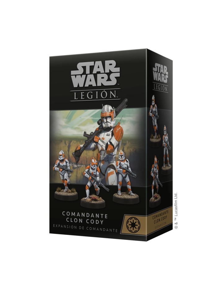 Juego de mesa star wars legion comandante clon cody edad recomendada 14 años Juego de mesa star wars legion comandante clon cody edad recomendada 14 años