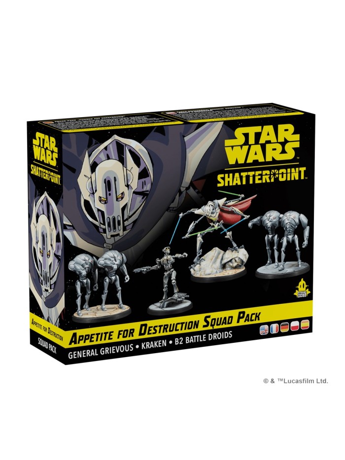 Juego de mesa shatterpoint appetite for destruction squad pack Juego de mesa shatterpoint appetite for destruction squad pack