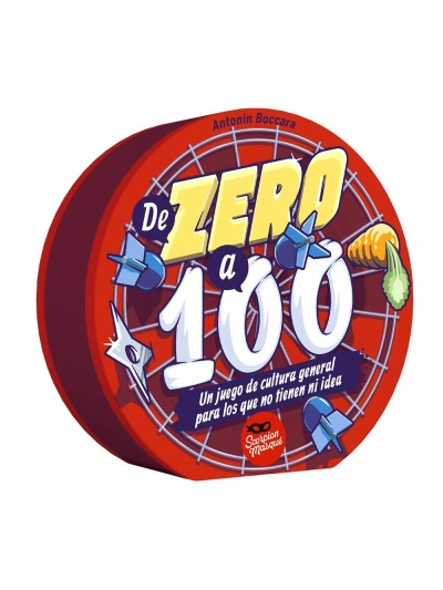 Juego de mesa de zero a 100 edad recomendada 12 años