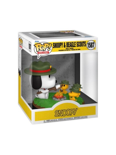 Funko pop snoopy & beagle scouts (camping)