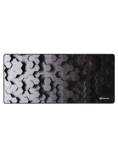 Alfombrilla gaming sharkoon skiller sgp30 xxl hex 900x400x25mm