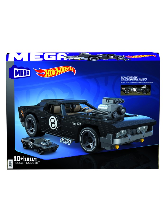 Figura mattel mega construx hot wheels coleccionistas rodger dodger Figura mattel mega construx hot wheels coleccionistas rodger dodger