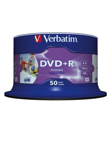 Verbatim dvd+r 4.7gb 16x photo tariina 50 unds imprimible