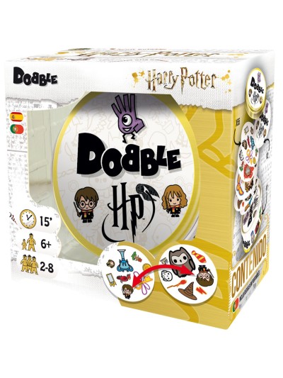 Juego de mesa asmodee dobble harry potter pegi 6