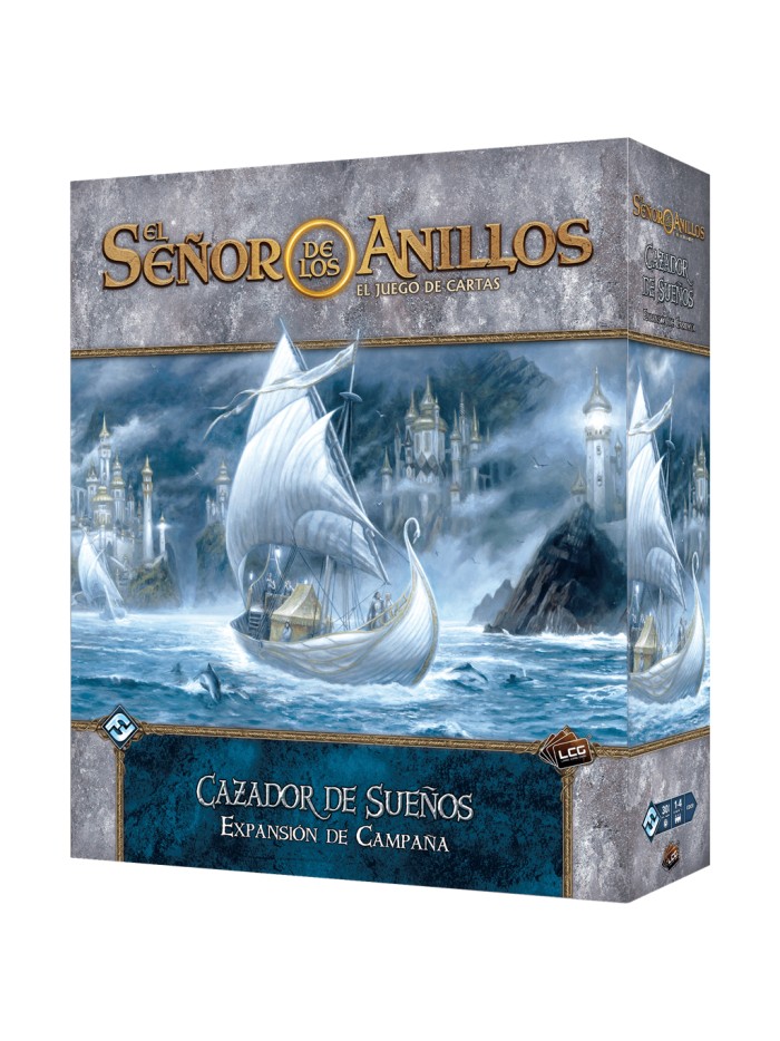 Juego de mesa el señor de los anillos cazador de sueños expansión de campaña
