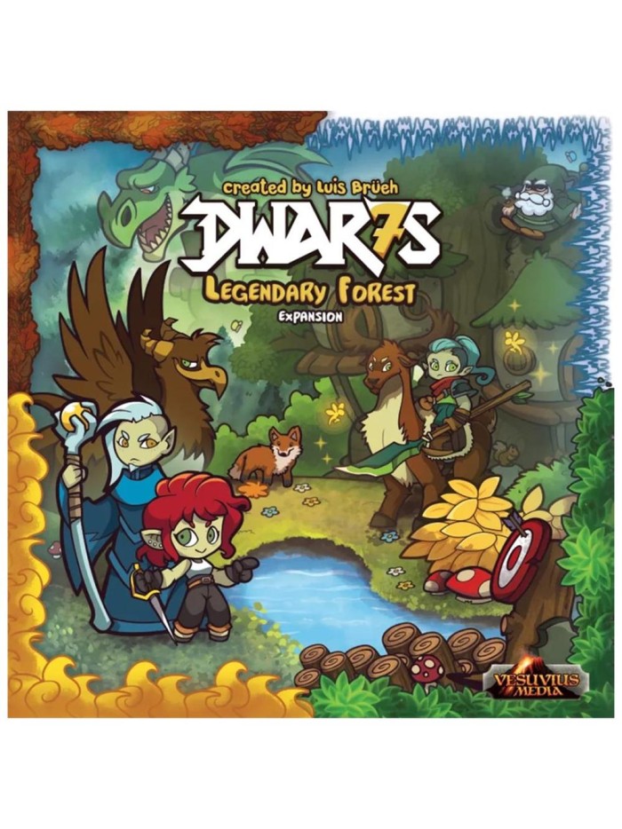 Juego de mesa dwar7s bosque legendario expansion edad recomendada 13 años idioma ingles Juego de mesa dwar7s bosque legendario expansion edad recomendada 13 años idioma ingles