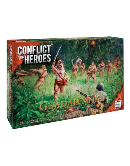Juego de mesa conflict of heroes guadalcanal pacific 1942 edad recomendada 13 años idioma ingles