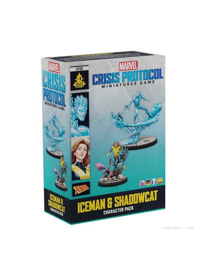 Juego de mesa marvel crisis protocol iceman & shadowcat edad recomendada 14 años Juego de mesa marvel crisis protocol iceman & shadowcat edad recomendada 14 años