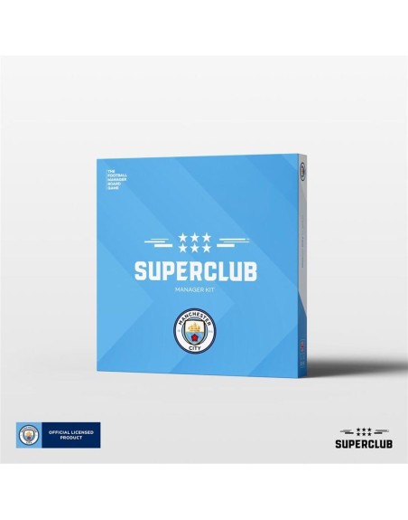 Juego de mesa superclub manchester city manager kit ingles