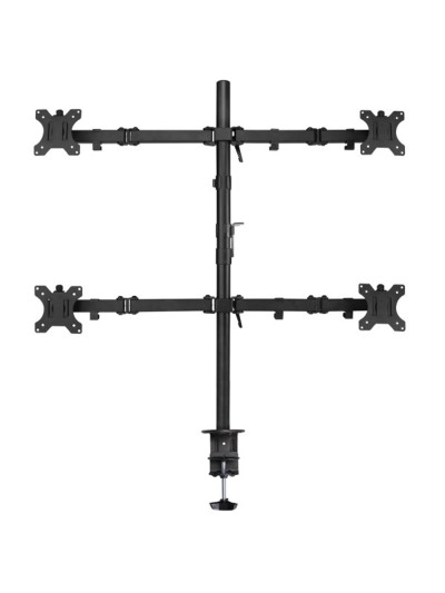 Soporte de mesa ewent ew1514 para 4 monitores tv hasta 32 pulgadas