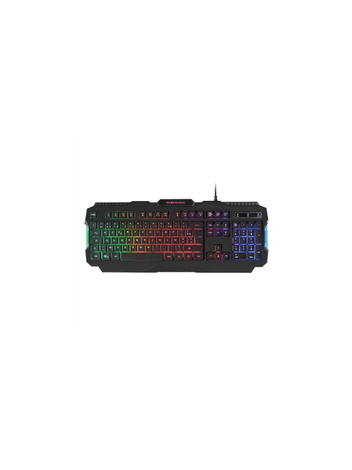 Teclado mars gaming mrk0fr usb 2.0 rgb membrana frances Teclado mars gaming mrk0fr usb 2.0 rgb membrana frances