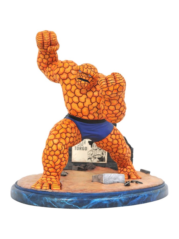 Figura diamond select toys marvel comic premier collection 4 fantasticos la cosa Figura diamond select toys marvel comic premier collection 4 fantasticos la cosa