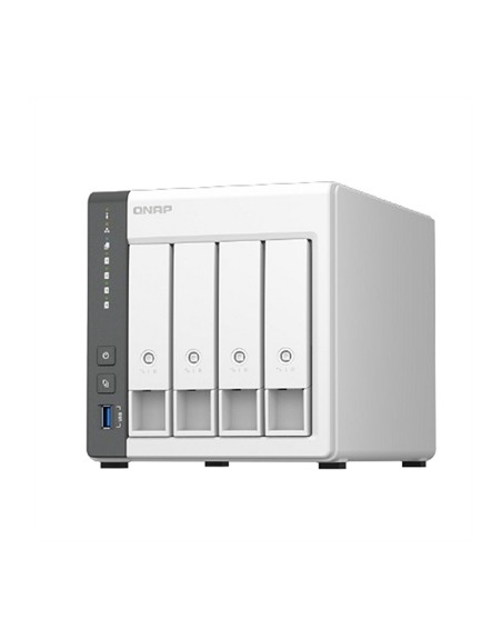 Servidor nas qnap ts - 433 - 4g nas 4xhdd - bay 1x2.5gbe+1xgbe