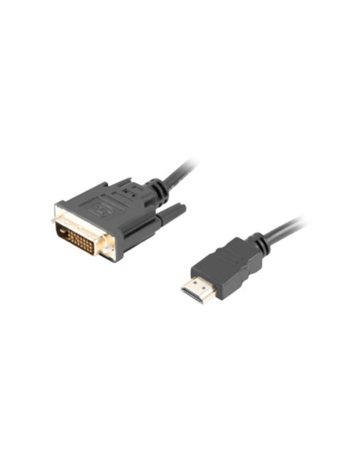 Cable hdmi a dvi 4k lanberg 1.8m - macho - macho - negro Cable hdmi a dvi 4k lanberg 1.8m - macho - macho - negro