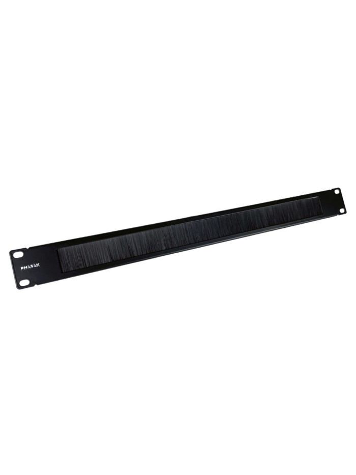 Guia de cable con cepillo phasak para rack 19 pulgadas Guia de cable con cepillo phasak para rack 19 pulgadas