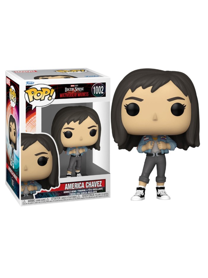 Funko pop doctor strange multiverso de la locura america chavez 60920 Funko pop doctor strange multiverso de la locura america chavez 60920