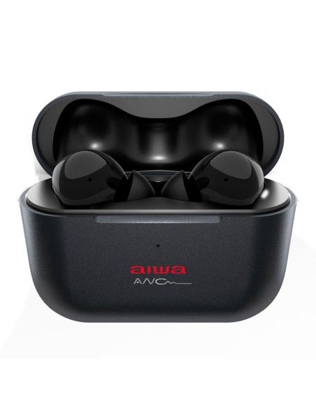Auriculares inalambricos aiwa ebtw - 888anc bluetooth - cancelacion de ruido - color negro