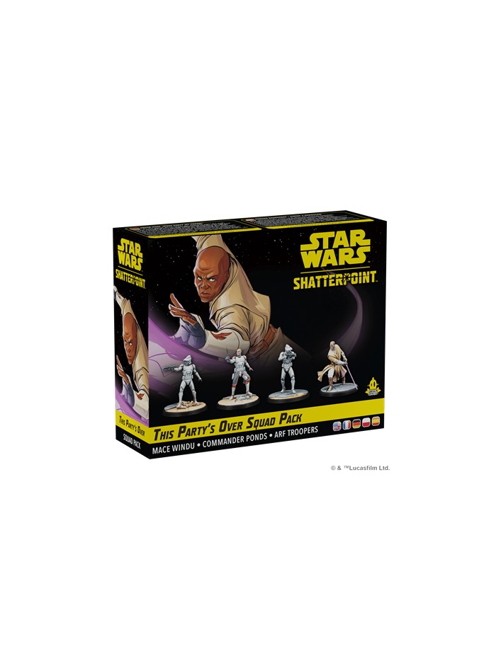 Juego de mesa star wars shatter point his partys over squad pack Juego de mesa star wars shatter point his partys over squad pack
