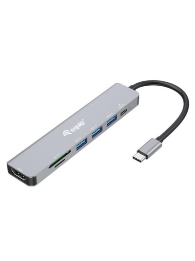 Docking station equip usb tipo c 7 en 1