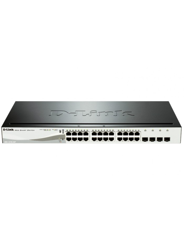 Switch d - link 24 puertos dgs - 1210 - 24p 10 - 100 - 1000 poe + 4sfp Switch d - link 24 puertos dgs - 1210 - 24p 10 - 100 - 1000 poe + 4sfp