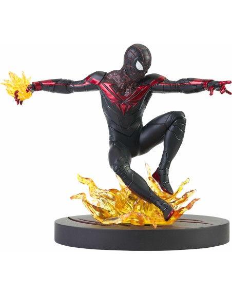 Figura diamond select toys marvel gallery spiderman miles morales